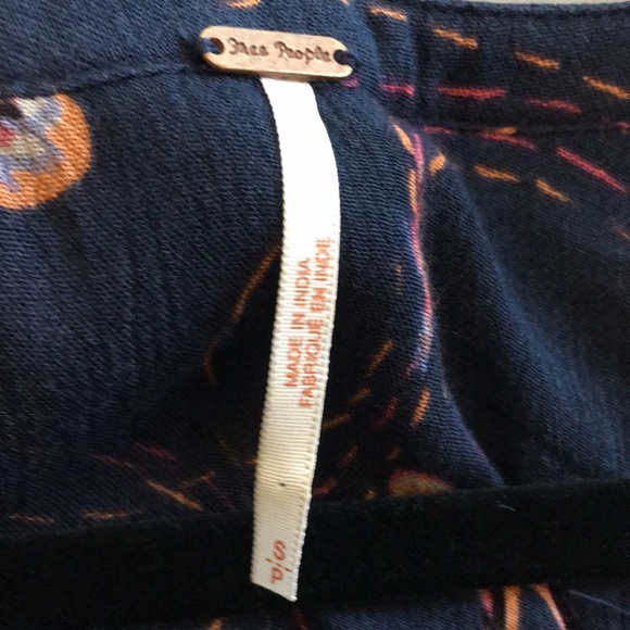 š¼HOST PICKš¼Free People Just The Two of Us Paisley Tunic/Dress - Picture 9 of 13